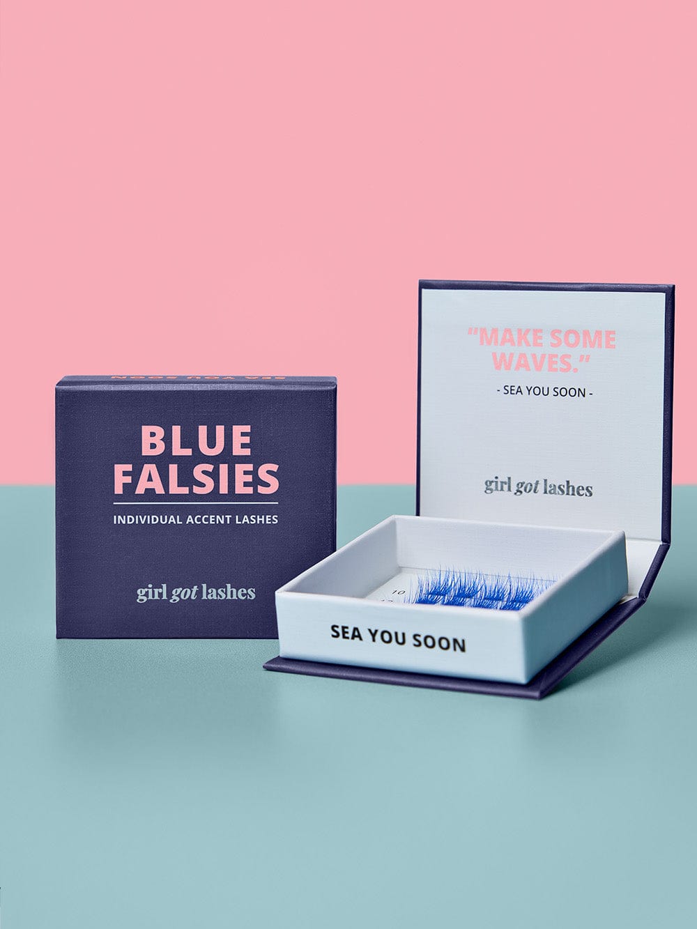 Blue Falsies – Accent Lashes (Classic DIY)