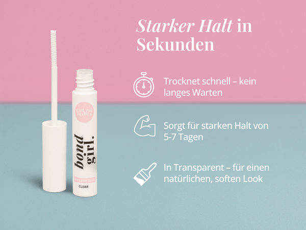 BOND GIRL – Wimpernkleber transparent