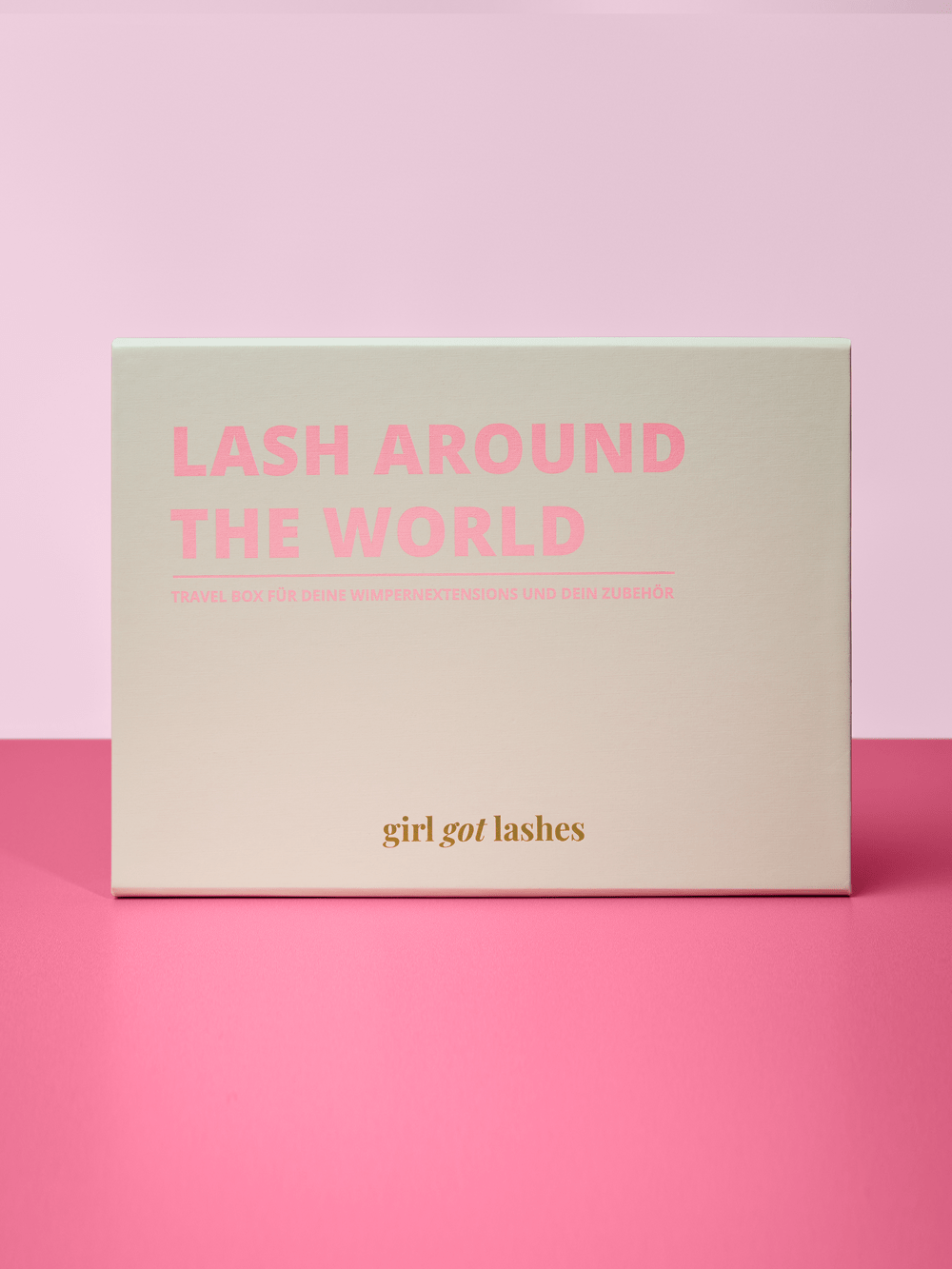 Aufbewahrungsbox Für Falsche Wimpern – 50 Stück, Rosa, Transparent, Platzsparend