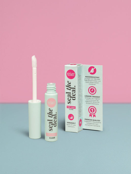 seal the deal. TOP COAT CLEAR