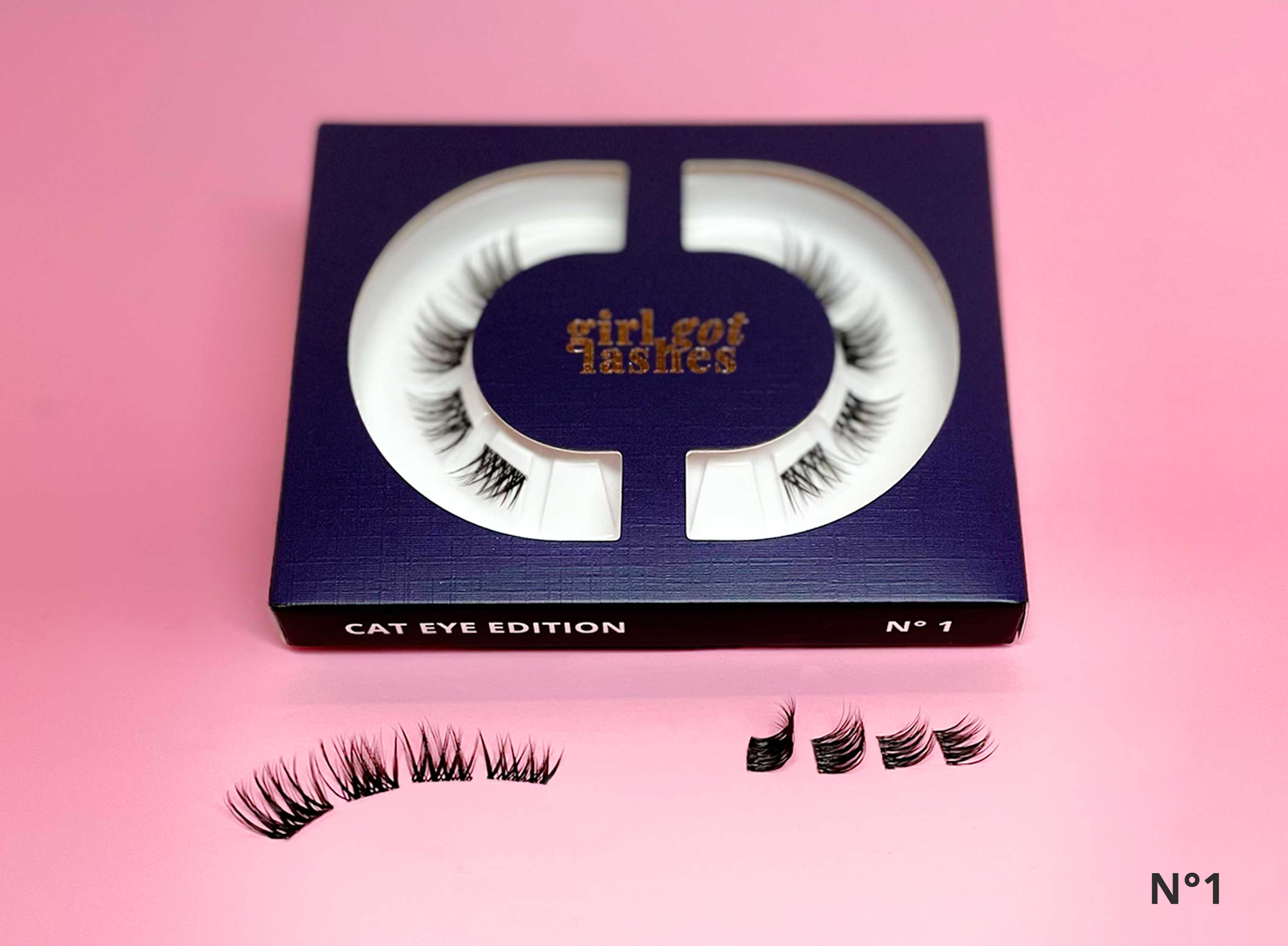GirlGotLashes N°1 Cat Eye Edition - Mini Boxen