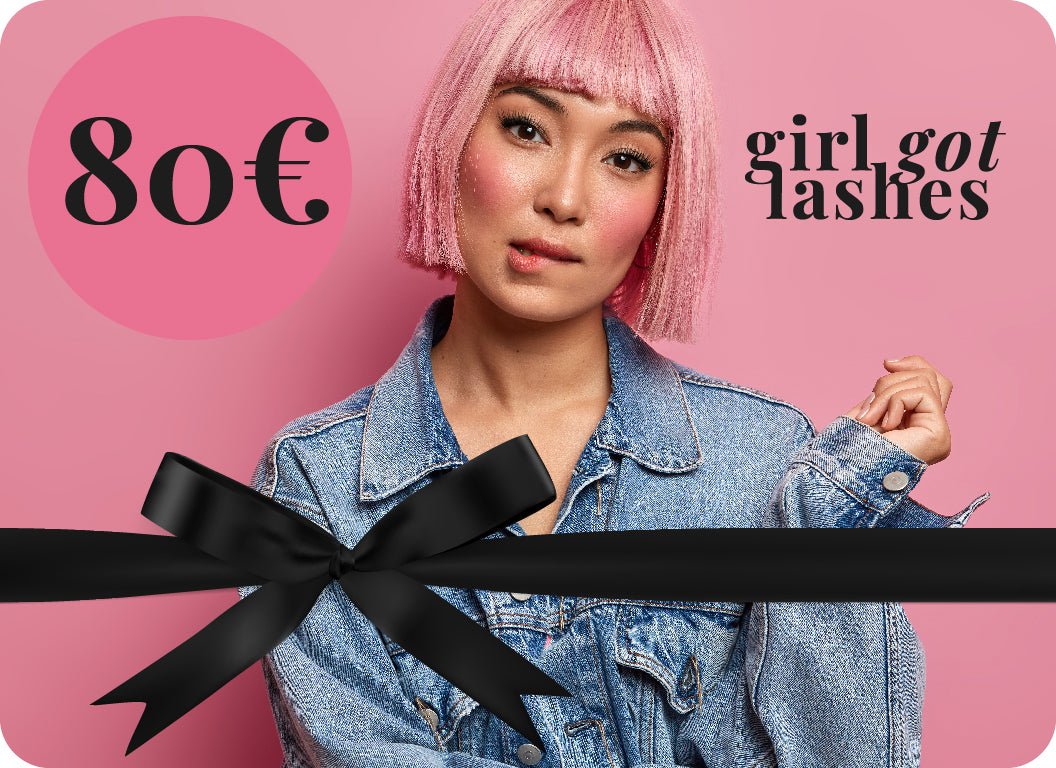 GirlGotLashes Geschenkgutscheine 80 € Digitaler Geschenkgutschein